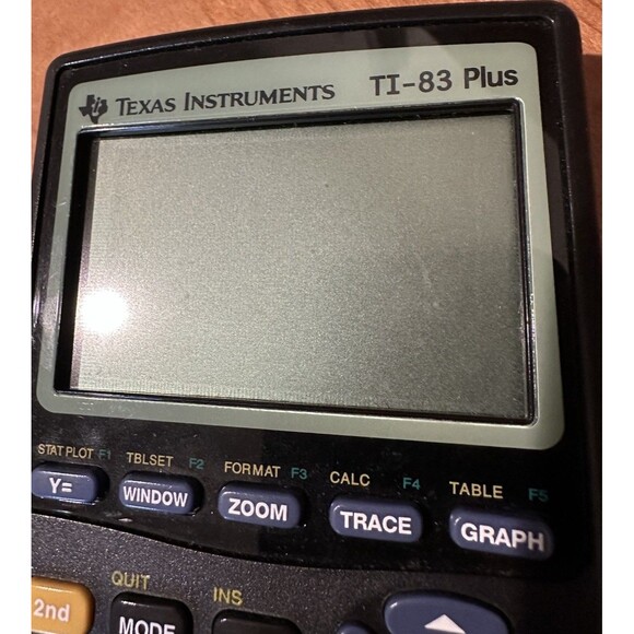 Texas Instruments TI-83 Plus Graphing Calculator w/Cover math student school - Picture 3 of 7